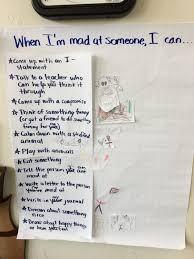 When Im Mad I Can Anchor Chart Made By K 1 Class