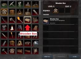 This isn't just a conan thing, but it always annoys me when games don't let you use archery like you're supposed to. Conan Exiles Wooden Box Crafting Recipe