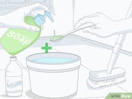Cleans & disinfects · kills 99.9% of germs · powerfully cleans Cara Membersihkan Lantai Vinil 15 Langkah Dengan Gambar