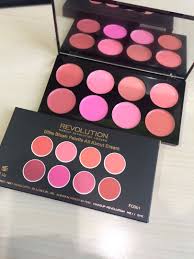 makeup revolution blush palette all