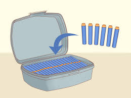Keeping nerf guns and ammo on racks or in storage containers is a great way to organize your nerf guns and avoid losing your darts. 3 Ways To Store Nerf Guns Wikihow