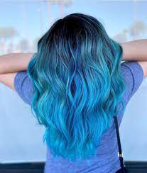 Silver is one color which a lot of women can go for. 20 Beautiful Blue Hair Colour Ideas The Glossychic