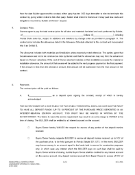 Download Construction Contract Agreement Style 9 Template