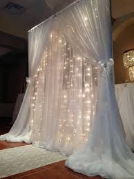 Quality is the first with best service. Get 4 X 8 Foam Boards Paint Purple And Then Place White Tulle And Lights In Fron Wedding Chryssa Wedding Backdrop Lights Wedding Reception Backdrop Wedding Decorations