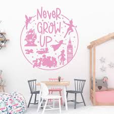 Peter Pan Inspired Decal Wall Sticker