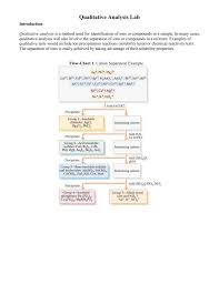Qualitative Analysis Lab