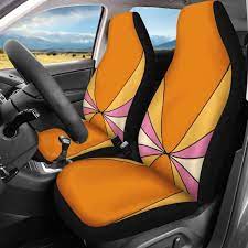 Retro Stripes Car Seat Covers Retro Car