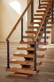 #12 stair with unique steps. Types Of Stairs Modern Straight L Shaped U Shaped More Stairs Viewrail