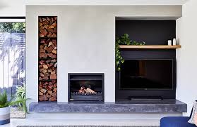 Universal Fireplace Insert Wood