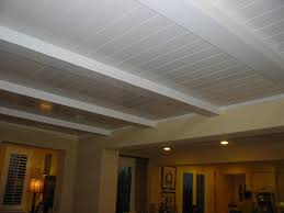 With the right lighting and finishing, a basement can still look i have to agree although dry wall gives more of a home felling and not look like a commerical space. 7 Cheap Basement Ceiling Ideas January 2021 Toolversed