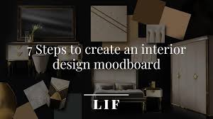interior design moodboard