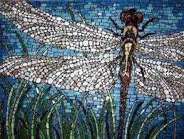 Dragonfly Stained Glass Wall Art