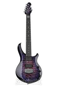 It musically illustrates the feelings of a last survivor of man kind literally but also methaphorically like in situations when you a the last reasonable person. Ernie Ball Music Man John Petrucci Majesty 7 Purple Nebula Sweetwater