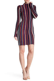 Jessica Metallic Stripe Dress