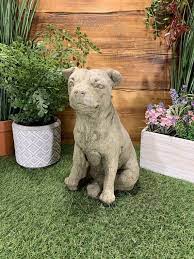 Stone Garden Staffordshire Bull Terrier