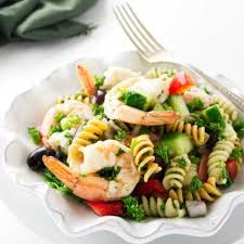 chilled shrimp pasta salad savor the best