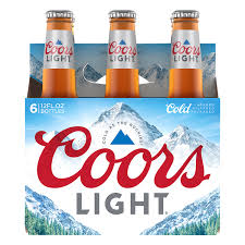 save on coors light lager beer 6 pk
