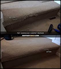 carpet repair re stretching natomas