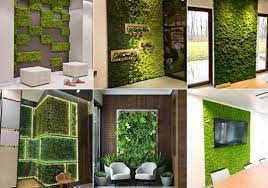 Artificial Grass Wall Decoration Ideas