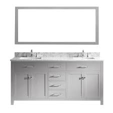 Buy products such as vanity art 42 inch single sink bathroom vanity set with ceramic vanity top. Pros And Cons Of Single And Double Mirrors For Double Sink Vanities Luxury Living Direct Bathroom Vanity Blog Luxury Living Direct