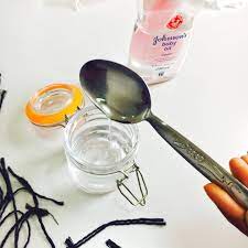 diy baby oil water makeup remover
