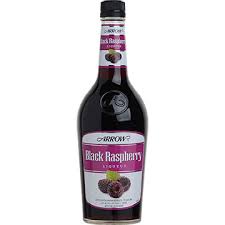 black raspberry flavored spirits