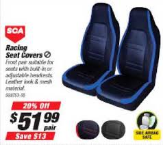 Sca Racing Seat Covers Offer At