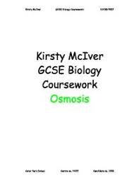 A level osmosis coursework   Easter essay   Find Someone To Write     Marked by Teachers