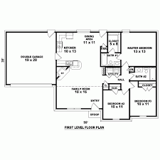Plan 46420 Floor Plans Ranch House