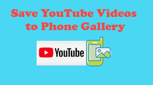 Just click on share button to copy video url. How To Download Save Youtube Videos To Phone Gallery