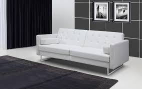 whiteline giovanni sofa bed leather