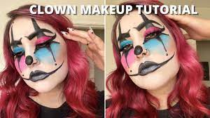 clown makeup tutorial easy to follow