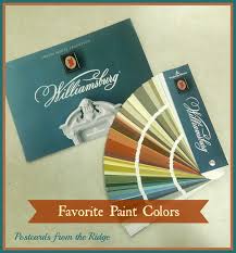 Favorite Paint Colors The New Williamsburg Collection From