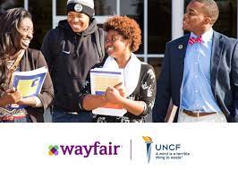 wayfair joins forces with uncf