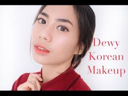 dewy look korean makeup tutorial
