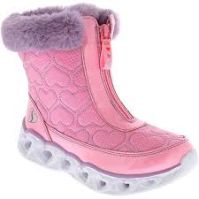 Skechers Heart Lights Kids Comfort Winter Boots Rogan S Shoes