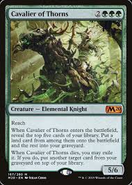 Choose your product line and set, and find exactly what you're looking for. Cavalier Of Thorns Core Set 2020 M20 Price History