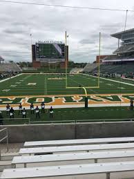 Mclane Stadium Section 115 Row 19 Seat 32 Home Of Baylor