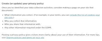 privacy policies versus terms and