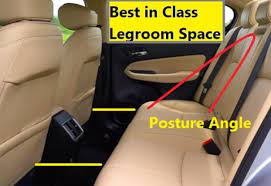 Cars With Best Rear Seat Comfort In