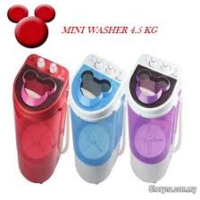It can also be used when you turn on the water you have to stay by the washer to watch it because it does not stop filling with water by itself. Mickey Mouse Portable Mini Semi Auto Washing Machine Home Garden Stuff For Sale In Klang Selangor Sheryna Com My Mobile 680890