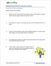4th Grade Word Problem Worksheets