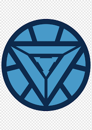 круглый синий и бирюзовый логотип, Железный человек, угол, электроника,  супергерой png | PNGWing