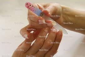 mont bleu crystal gl nail files