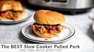 how to make slow cooker pulled pork