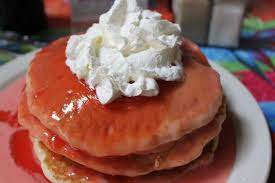 guava chiffon pancakes are potent