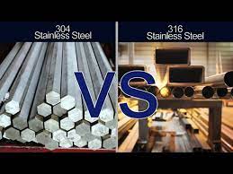 304 vs 316 stainless steel you