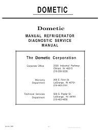 Dometic Rm2190 Series Service Manual Manualzz Com