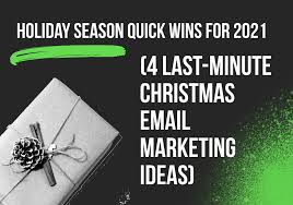 christmas email marketing ideas