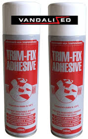 trim fix van carpet spray glue high